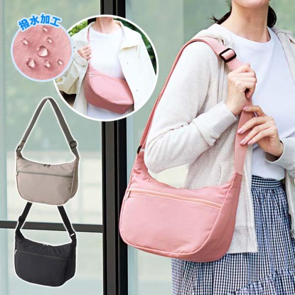 レディース バッグ ショルダーバッグ メンズ 斜めがけ 肩掛け 利き手フリー 表裏なし 自立型 機能...