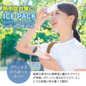 携帯氷のう 便利 冷却 氷嚢 シリコーン氷のう...の詳細画像1