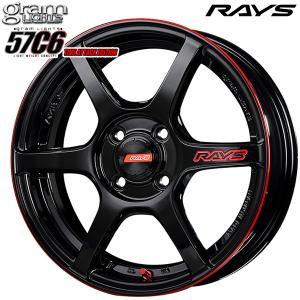 RAYS GRAM LIGHTS レイズ グラムライツ 57C6 TIME ATTACK EDITION 15インチ 5.0J 4H100 +43 BLJ アルミホイール単品 1本 4本以上送料無料｜justparts