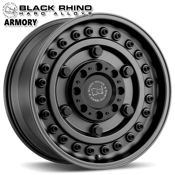 JL/JKラングラー ホイールセット 285/70R17インチ 5H127 ブラックライノ ARMO...