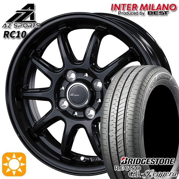 サマータイヤ ホイール4本セット 165/55R15インチ 4H100 AZ-Sports RC10...