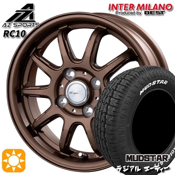 サマータイヤ ホイール4本セット 155/65R14インチ 4H100 AZ-Sports RC10...