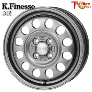 トレジャーワンカンパニー ケイフィネス D12 15インチ 5.0J 4H100 +45