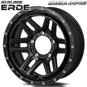 ジムニーシエラ専用 ホイール 5本セット 225/75R16インチ 5H139 MONZA ハイブロック エルデ トーヨー オープンカントリーM/T ホワイトレター｜justparts