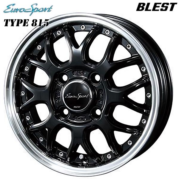 サマータイヤ ホイール4本セット 145/80R12インチ 80/78N 4H100 BLEST ユ...