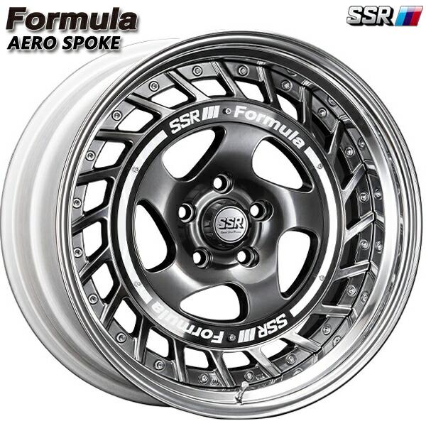 サマータイヤ ホイール4本セット 225/40R18インチ 5H114 SSR フォーミュラ エアロ...