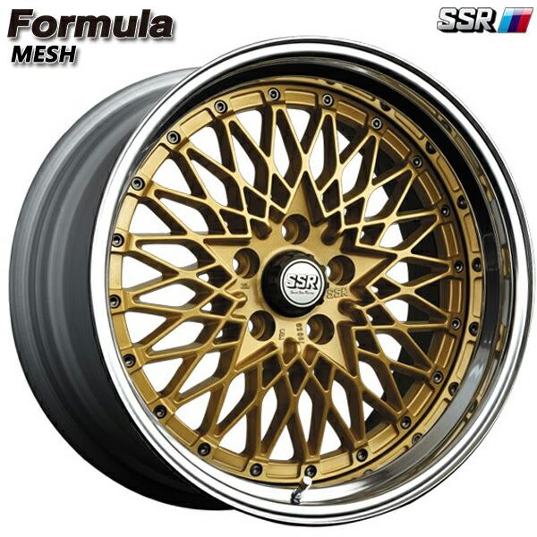 サマータイヤ ホイール4本セット 215/40R18インチ 5H114 SSR フォーミュラ メッシ...