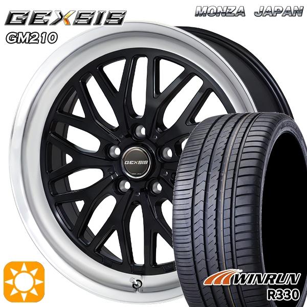 サマータイヤ ホイール4本セット 215/35R18インチ 5H114 MONZA ジェクシス GM...