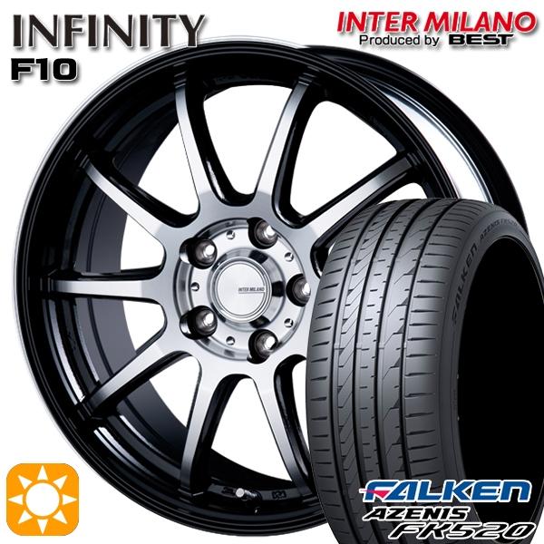 サマータイヤ ホイール4本セット 235/55R18インチ 5H114 インフィニティ F10 BK...