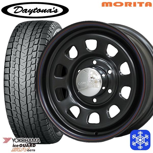 195/80R15インチ ヨコハマ アイスガード G075 6H139.7 MRT DAYTONA&apos;...