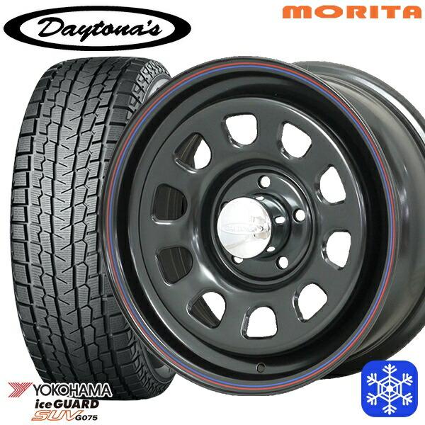 225/70R16インチ ヨコハマ アイスガード G075 5H114.3 スタッドレスタイヤホイー...