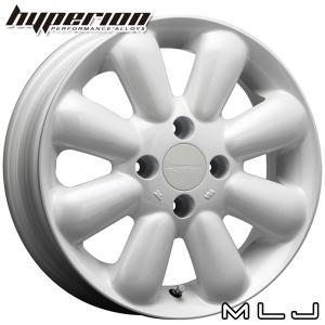 オールシーズンタイヤ ホイール4本セット 155/65R14インチ 4H100 MLJ ハイペリオン ピノプラス PINO+ WH クムホ ソルウス 4S HA32