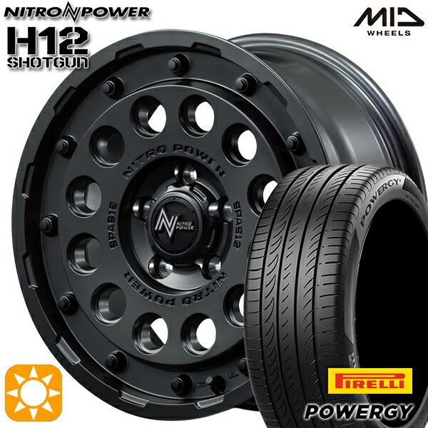 サマータイヤ ホイール4本セット 205/65R16インチ 5H114 MID ナイトロパワー H1...