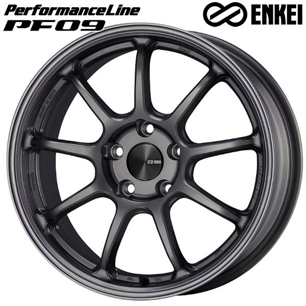 サマータイヤ ホイール4本セット 215/45R17インチ 5H100 ENKEI エンケイ パフォ...