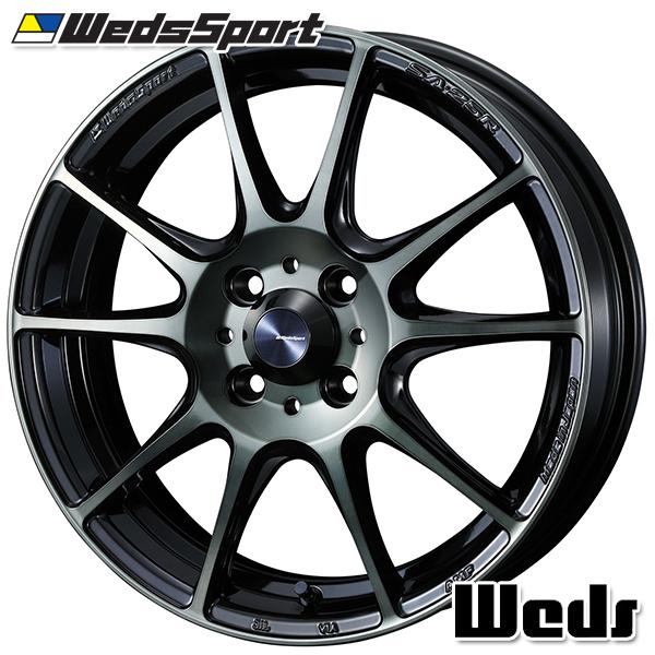 サマータイヤ ホイール4本セット 195/45R17インチ 4H100 ウェッズスポーツ SA25R...