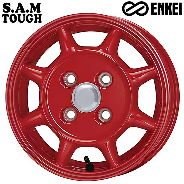 サマータイヤ ホイール4本セット 165/65R14インチ 4H100 ENKEI S.A.M TO...