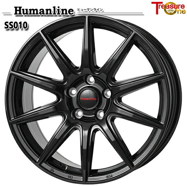 サマータイヤ ホイール4本セット 215/45R18インチ 5H114 ヒューマンライン SS010...