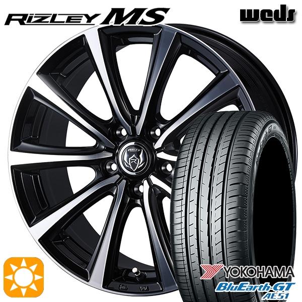 サマータイヤ ホイール4本セット 225/55R17インチ 5H114 ウェッズ ライツレー MS ...