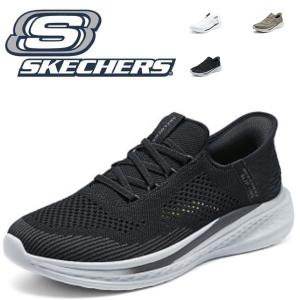SKECHERS（スケッチャーズ） スリッポン メンズ シューズ 靴 紐なし
