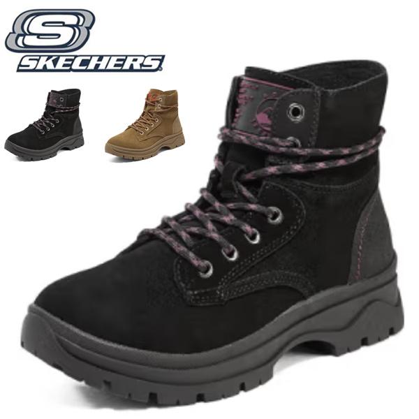 スケッチャーズ スニーカー レディース 新作 厚底 skechers 軽い 通気性 黒 ブラック 履...