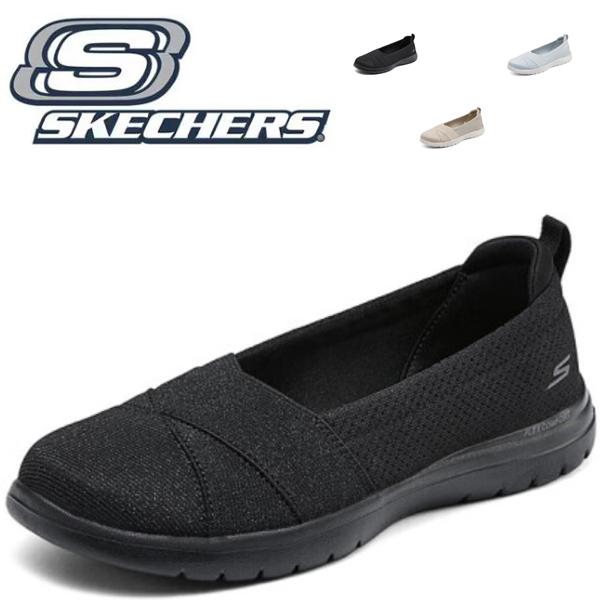 スケッチャーズ スリッポン レディース 新作 レース お花 通気性 skechers 歩きやすい 5...