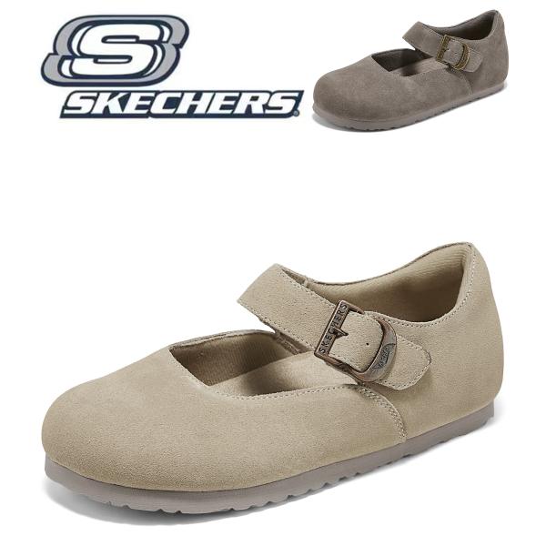 Skechers スケッチャーズ スリッポン レディース メリージェーン ストラップシューズ 軽量 ...
