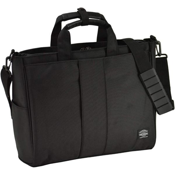 ANDY HAWARD  ビジネスバッグ  ガシェット付　ブラック　B4ファイル収納可　26667