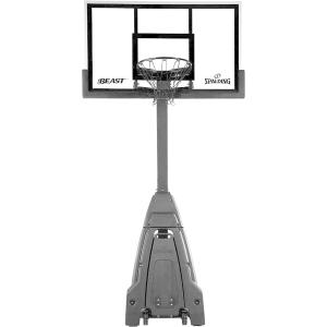 SPALDING　60インチ　ザ・ビースト ステルス　バスケットゴール　強化ガラス仕様　7B1998CN｜justshop