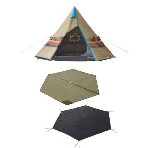 LOGOS（ロゴス） Tepee マット・シート350 71809739 キャンプ テント