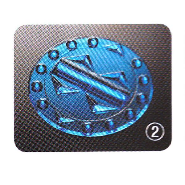 ユニックス　VICKY　デッキパッド（ディスクモデル）　カラーデッキパッド　1個　USB07-51