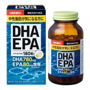 【送料無料】DHA＆EPA 180粒｜オリヒロ DHA EPA配合