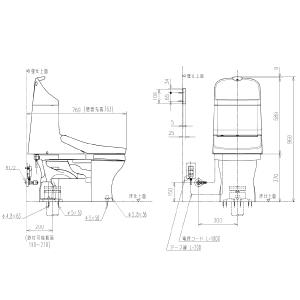 (新品番)TOTO ウォシュレット 一体形便器...の詳細画像1