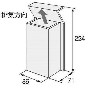 リンナイ（Rinnai） RUS-V560(SL)-LP ガス湯沸かし器 元止め式 5号