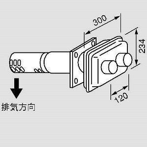 BF-25T5 三菱 片吸込形シロッコファン(ミニタイプ、3相200V)【BF-25T4