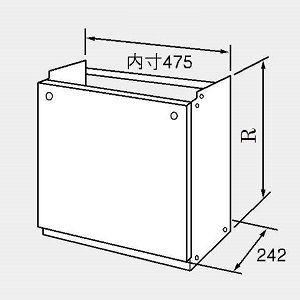 ノーリツ 据置台 D55 450　0703227