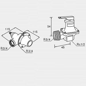ダイキン（DAIKIN） BRC1G5 制御関連部材 液晶リモコン 空調連動可能