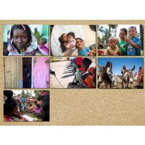 JVC国際協力ポストカード2021　Aタイプ　7枚組