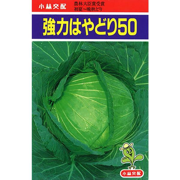強力はやどり50 20ml キャベツ【小林種苗 種 たね タネ】【通常5倍 5のつく日はポイント10...