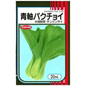 青軸パクチョイ 2dl 青梗菜 チンゲン菜 チンゲンサイ ちんげんさい【サカタ 種 たね タネ】【通常5倍 5のつく日はポイント10倍】｜jvsds