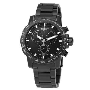 ティソ T-スポーツ スーパースポーツ クロノ 腕時計 TISSOT T125.617.33.051.00 ブラック 新品電池で安心出荷