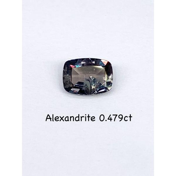アレキサンドライト 0.479ct ルース【−】