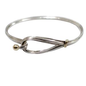 ティファニー TIFFANY フックアンドアイバングル シルバー Tiffany & Co. - ティファニー ブレスレット フック&アイ