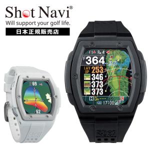 ショットナビ ShotNavi Crest II クレスト2 ゴルフ 距離計測 グリーン傾斜 測定器 時計 ナビ みちびき 国内正規品