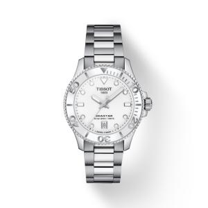 【美品】ティソ tissotシースター1000クオーツ36mm 新しいシースターとなら、どこにいても自信あふれる。ユニセックスな