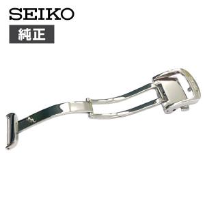 SEIKO セイコー 片開き プッシュ 純正 Dバックル シルバー 16mm