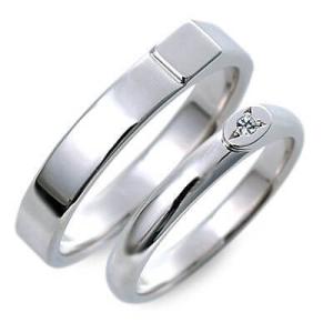 プラチナ マリッジリング 結婚指輪 ペアリング ダイヤモンド 名入れ 刻印 ペア プレゼント ジェイ...