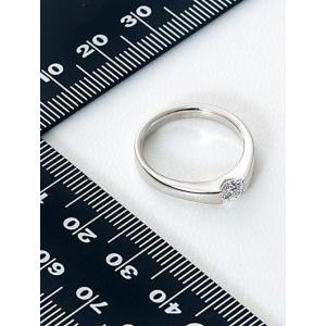 プラチナ エンゲージリング 婚約指輪 リング ...の詳細画像4