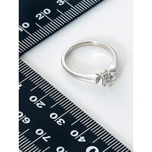 プラチナ エンゲージリング 婚約指輪 リング ...の詳細画像4