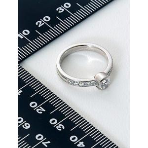 プラチナ エンゲージリング 婚約指輪 リング ...の詳細画像4