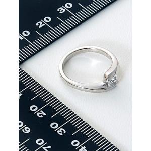 プラチナ エンゲージリング 婚約指輪 リング ...の詳細画像4